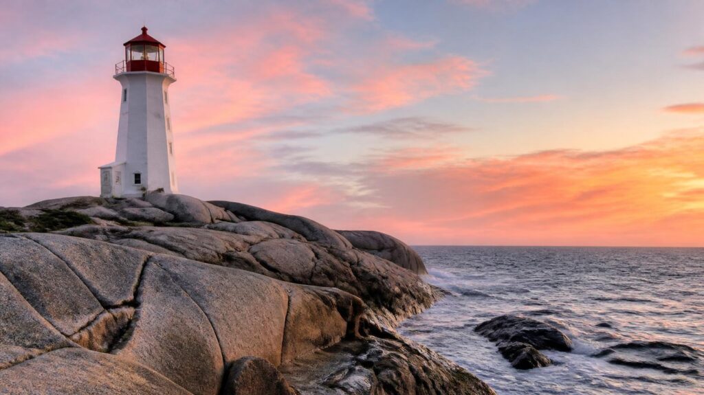 Peggy's Cove deniz feneri, Nova Scotia