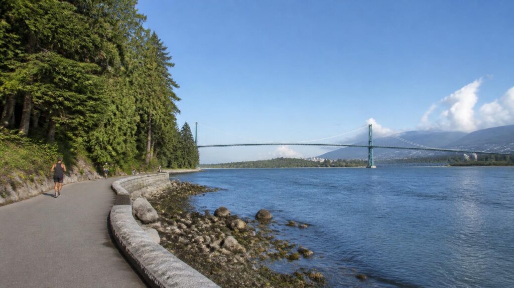 Stanley Park sahil yolu, Vancouver